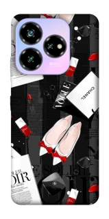 Чехол на ZTE Nubia V60 Desing Fashion collage ver.4 фото 1 из 1