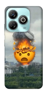 Чохол на ZTE Blade A75 4G Moscow never sleeps ver.2 фото 1 з 1