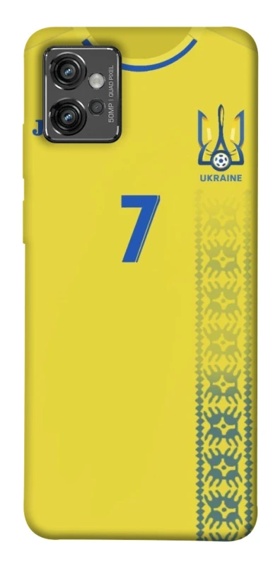 Чехол на Motorola Moto G32 UA-Football ver.3 фото 1 из 1