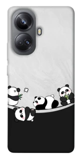 Чохол на Realme 10 Pro+ Four pandas фото 1 з 1