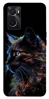 Чехол на Oppo A76 4G Черный кот фото 1 из 1
