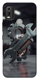 Чехол на Nokia C21 Plus Mechanic фото 1 из 1