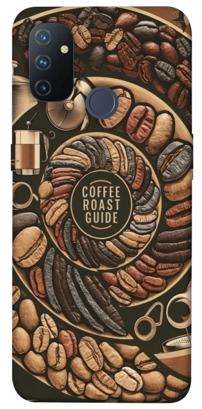 Чехол на OnePlus Nord N100 Coffee roast guide фото 1 из 1
