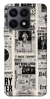 Чехол на Huawei Honor X8a Harry Potter newspaper фото 1 из 1