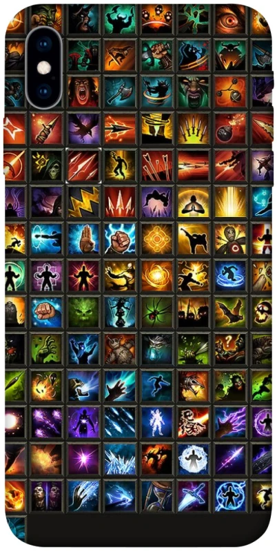 Чехол на Apple iPhone X (5.8") Abilities menu ver.3 фото 1 из 1