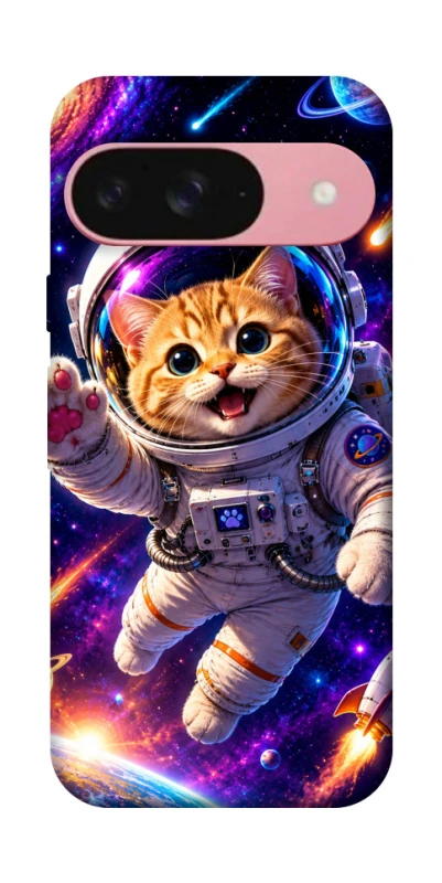Чехол на Google Pixel 9 Space Cat фото 1 из 1