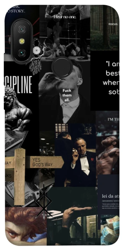 Чохол на Xiaomi Mi A2 Lite / Xiaomi Redmi 6 Pro Men's style v2 фото 1 з 1