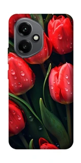 Чехол на Honor 400 Красные тюльпаны фото 1 из 1