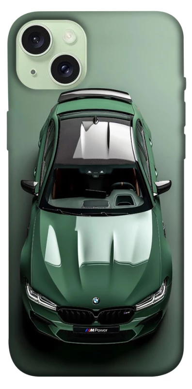 Чехол на Apple iPhone 15 Plus (6.7") BMW green фото 1 из 1