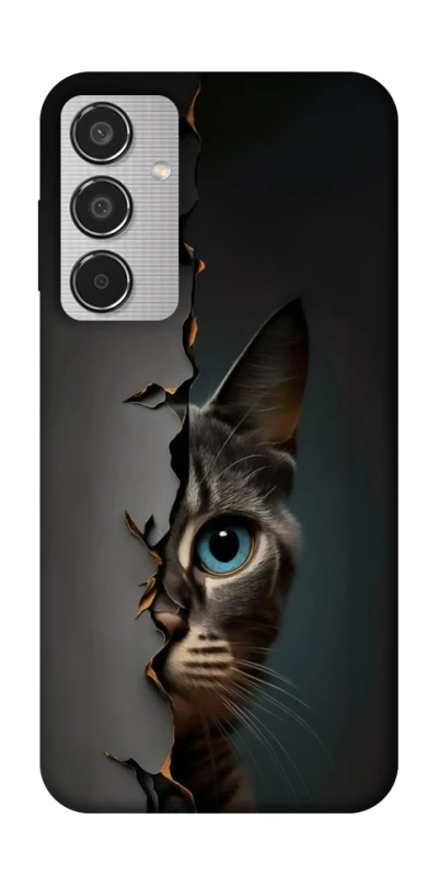 Чехол на Samsung Galaxy M35 Кот-подглядыватель v2 фото 1 из 1