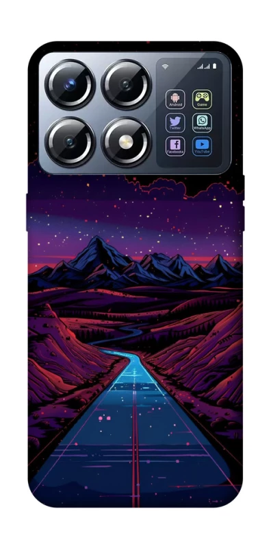 Чохол на Xiaomi POCO X8 Pro Cyber mountain фото 1 з 1