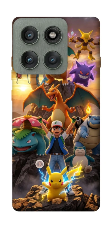 Чехол на Motorola Edge 60 Pro Pokemon фото 1 из 1