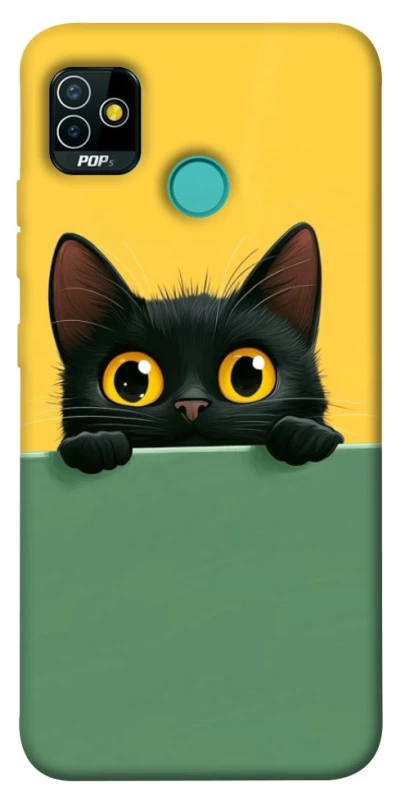 Чехол на TECNO POP 5 Black cat v2 фото 1 из 1