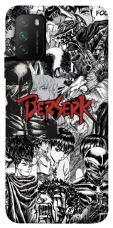 Чохол на Xiaomi Poco M3 Berserk Collage фото 1 з 1