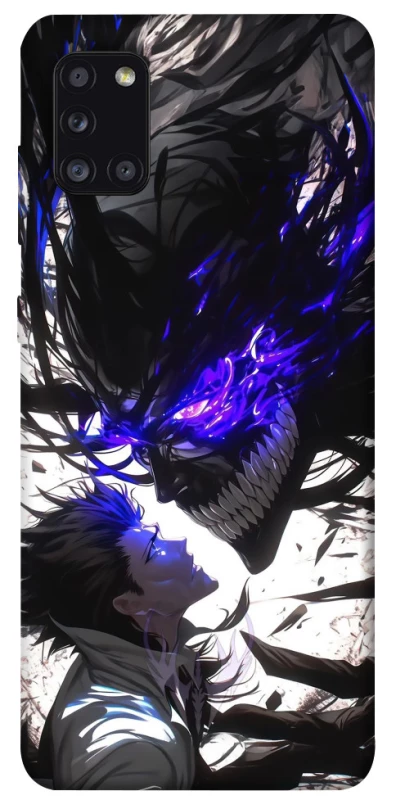Чехол на Samsung Galaxy A31 Black soul anime фото 1 из 1