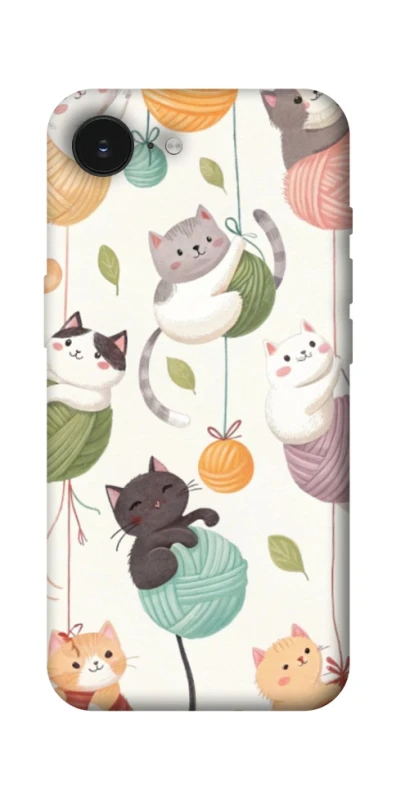 Чохол на Apple iPhone 16e (6.1") Funny Kittens фото 1 з 1
