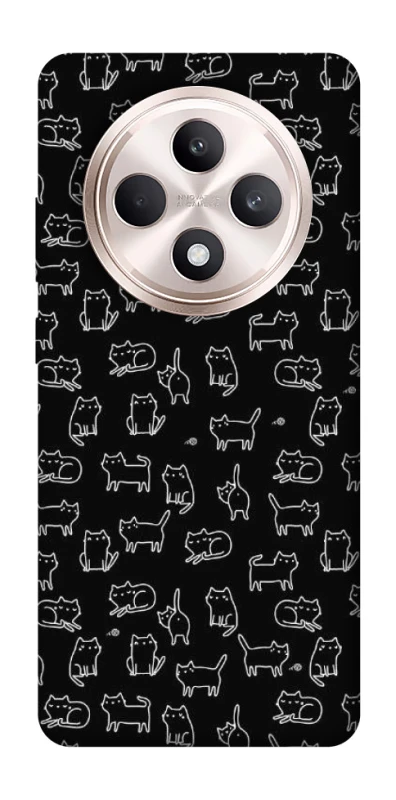 Чохол на Oppo Reno 12 F 4G/5G Black Cats фото 1 з 1