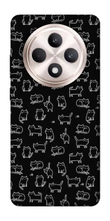 Чохол на Oppo Reno 12 F 4G/5G Black Cats фото 1 з 1