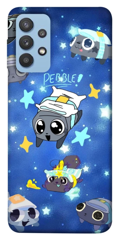 Чехол на Samsung Galaxy M32 Pebble kitten stars фото 1 из 1
