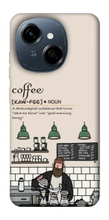 Чохол на TECNO Spark Go 1 Kaw-fee фото 1 з 1