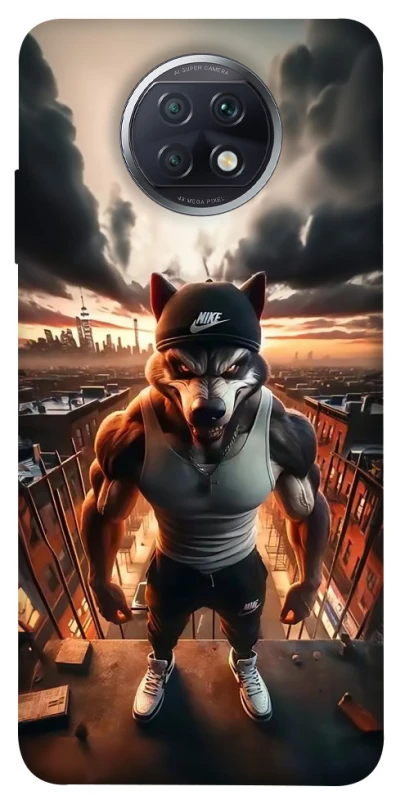 Чехол на Xiaomi Redmi Note 9 5G / Note 9T Волк фото 1 из 1
