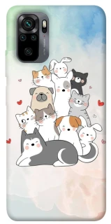 Чохол на Xiaomi Poco M5s Funny Pets ver.2 фото 1 з 1