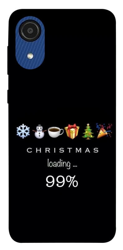 Чохол на Samsung Galaxy A03 Core Christmas Loading фото 1 з 1