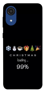 Чехол на Samsung Galaxy A03 Core Christmas Loading фото 1 из 1