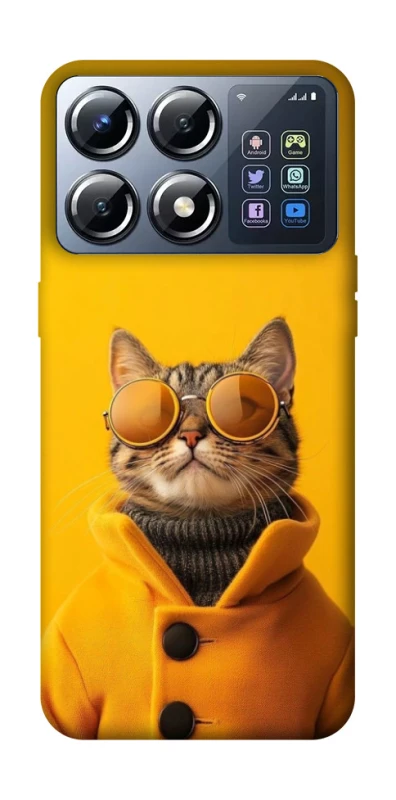Чохол на Xiaomi POCO X8 Pro Yellow Glasses фото 1 з 1