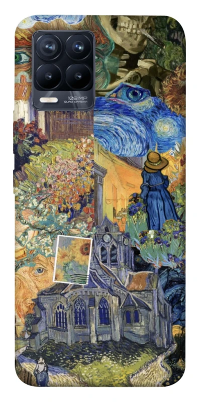 Чехол на Realme 8 Van Gogh collage фото 1 из 1