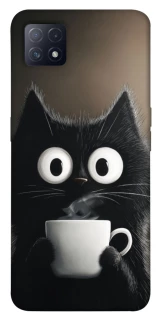 Чехол на Oppo A72 5G / A73 5G morning cat фото 1 из 1