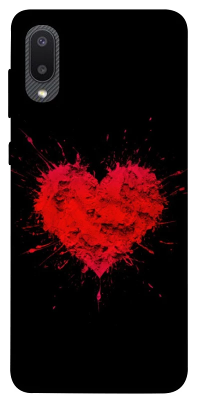 Чехол на Samsung Galaxy A02 Splash heart фото 1 из 1