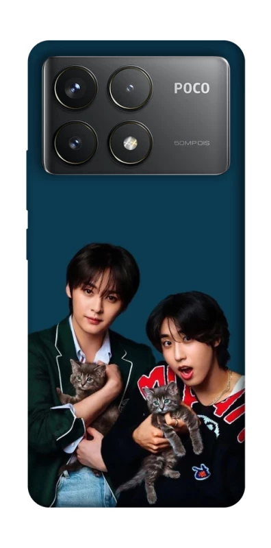 Чохол на Xiaomi Poco F6 Pro Lee Know and Han - Stray Kids фото 1 з 1