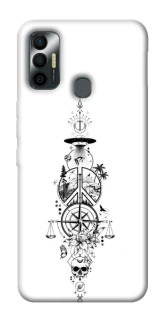 Чехол на TECNO Spark 7 Tattoo ver.7 фото 1 из 1