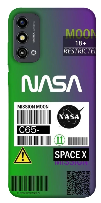 Чохол на ZTE Blade A53 NASA ver.2 фото 1 з 1