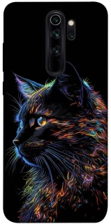 Чохол на Xiaomi Redmi Note 8 Pro Чорний кіт фото 1 з 1