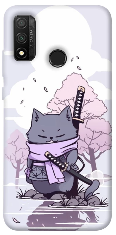 Чохол на Huawei P Smart (2020) Samurai cat фото 1 з 1