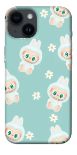 Чехол на Apple iPhone 14 (6.1") Labubu Green фото 1 из 1