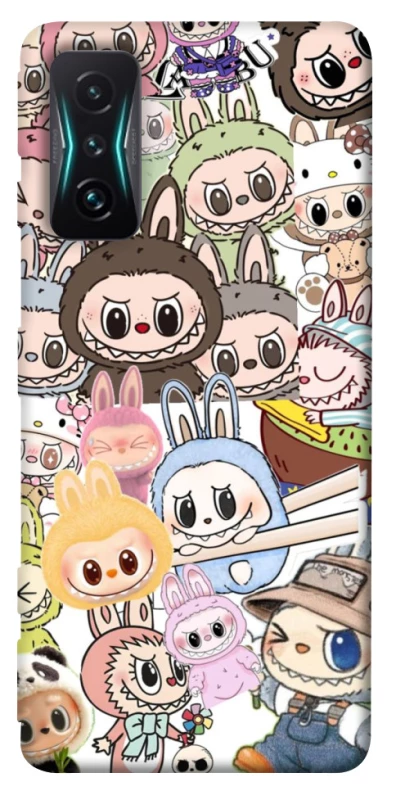 Чохол на Xiaomi Redmi K50 Gaming All Labubus фото 1 з 1