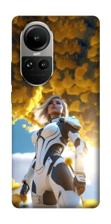 Чохол на Oppo Reno 10 Cyber space girl ver.3 фото 1 з 2