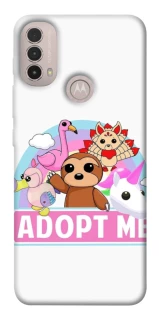 Чохол на Motorola Moto E40 Adopt Me Pets Logo фото 1 з 1