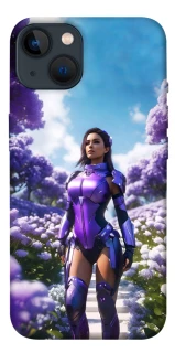 Чохол на Apple iPhone 13 (6.1") Cyber space girl ver.4 фото 1 з 1