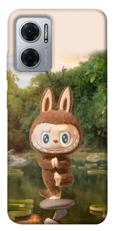 Чехол на Xiaomi Redmi Note 11E Labubu Yoga фото 1 из 1