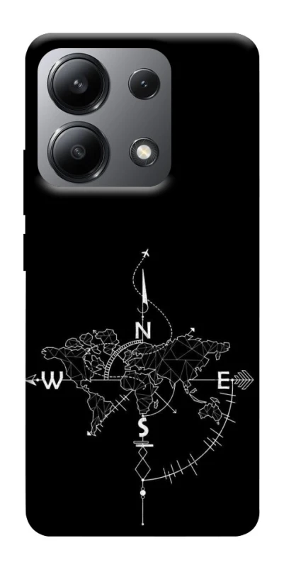 Чехол на Xiaomi Redmi Note 13 4G Travel Map фото 1 из 1