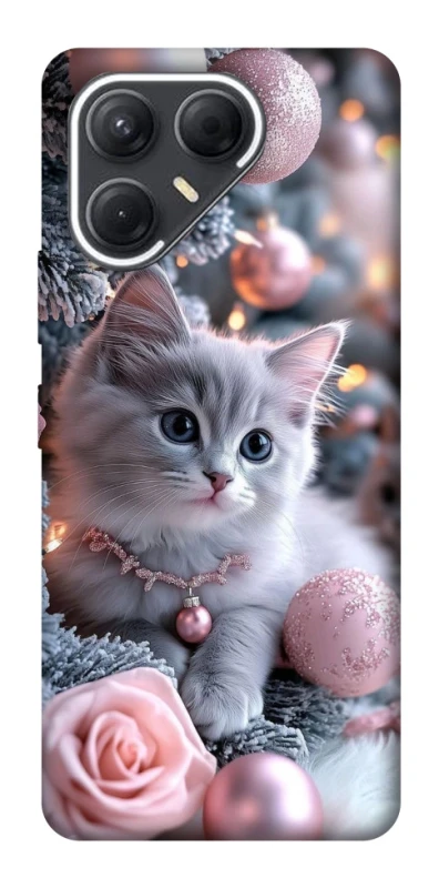 Чохол на TECNO Pova 7 Christmas Kitty фото 1 з 1
