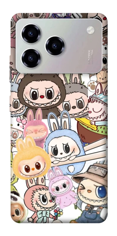 Чохол на ZTE Blade A76 All Labubus фото 1 з 1