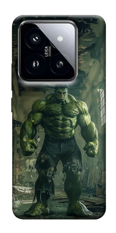 Чохол на Xiaomi 14 Pro Angry Hulk фото 1 з 1