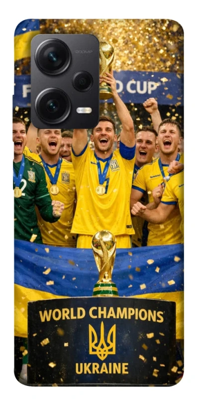 Чохол на Xiaomi Redmi Note 12 Pro 5G UA-Football ver.5 фото 1 з 1