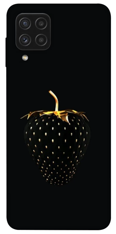 Чохол на Samsung Galaxy A22 4G Чорна полуниця фото 1 з 1