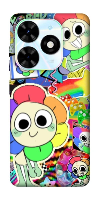 Чохол на TECNO Spark Go 2024 Dandy world collage фото 1 з 1